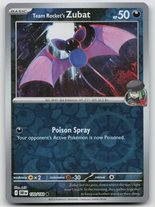 Team Rocket's Zubat 120/182 Destined Rivals Reverse Holo Common