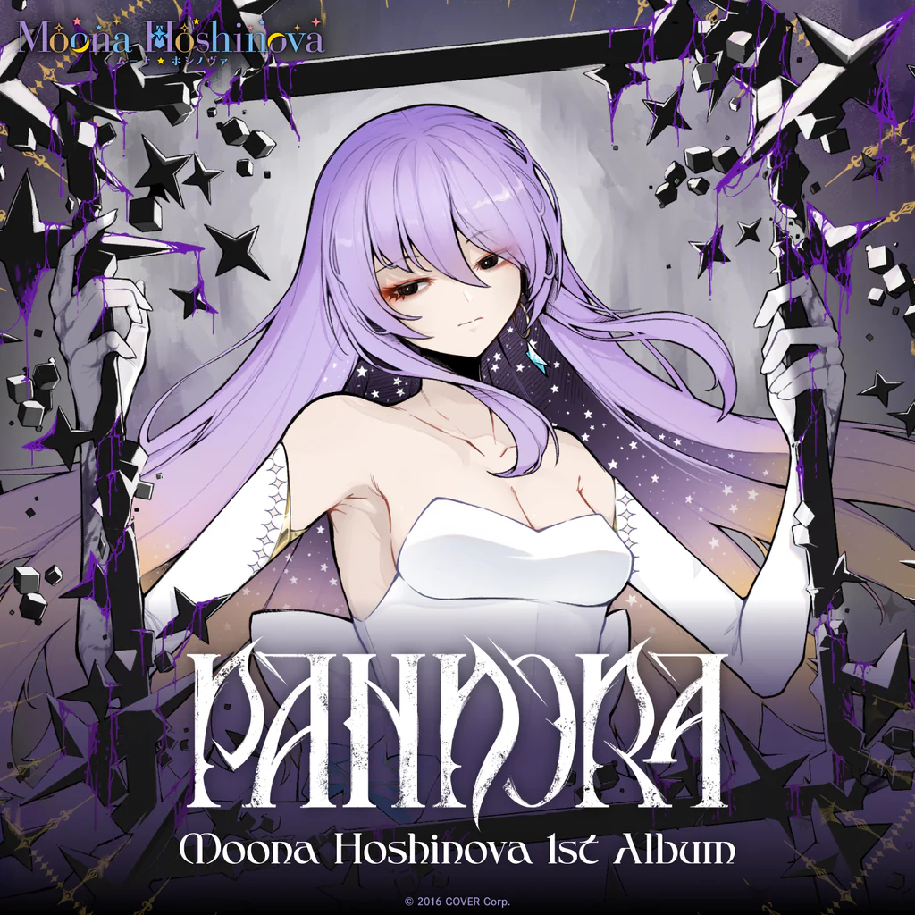 Hololive ID Moona Hoshinova 1st Album PANDORA Limited bonus Hololive ID Moona Hoshinova 1st Album PANDORA Limited bonus