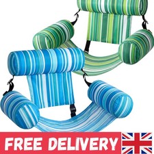 Inflatable Pool Lounge Chairs for Adults Set of 2 Summer Water Beach Relaxation
