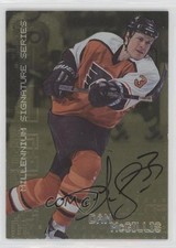 1999 ITG Be A Player Millennium Signature Series Gold Dan McGillis #186 Auto 8d2