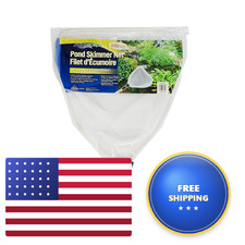 Aquascape Heavy-Duty Pond Skimmer Net Extendable Handle Durable Fine Mesh For