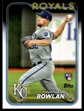 2024 Topps Jonathan Bowlan Rookie Kansas City Royals #399
