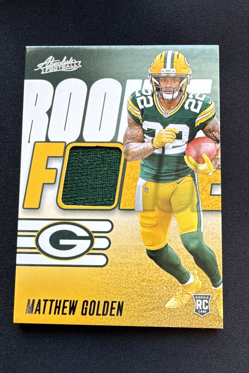 2025 Panini Absolute - Absolute Rookie Materials Matthew Golden