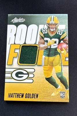 2025 Panini Absolute - Absolute Rookie Materials Matthew Golden