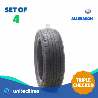 Set of (4) Used 185/55R16 Dunlop SP Sport 7000 A/S 83H - 6.5-7.5/32