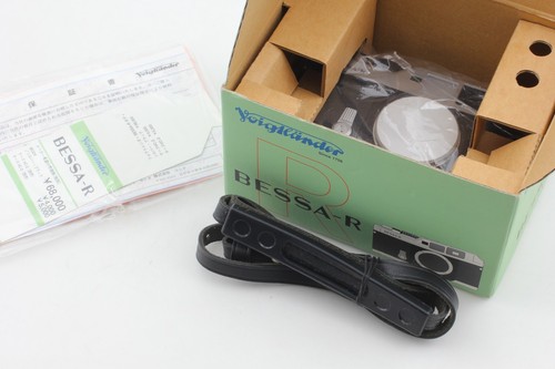 [Unused in Box] Voigtlander Bessa R Silver 35mm Rangefinder Camera Body ...