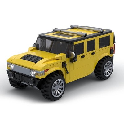 ZITIANYOUBUILD Off-Road Car Model 395 Bricks Building Toys Set MOC Build Gift