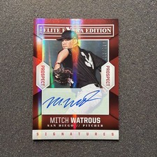 2014 Donruss Elite Extra Edition MITCH WATROUS #79 Rookie AUTO - BASEBALL /799