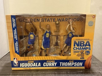 Golden State Warriors McFarlane 3 Pack Curry/Thompson/Iguodala NBA Champions