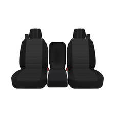 Custom Front Split Bench Seat 40/20/40 Oxford Cloth Seat Covers Fits Ford F15...