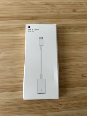 Apple USB-C to USB Adapter for Mac A1632 - Genuine (MJ1M2AM/A)