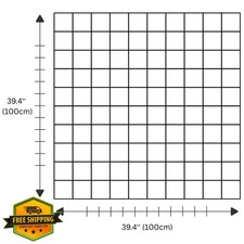 Zweigart Aida 16 Count 39.4"x39.4" Black Cotton Cross Stitch Fabric