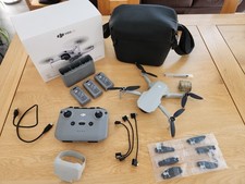 DJI Mini 4K Drone Fly More Combo 3 hrs Flight Time 3 Batteries Bag Charger 249g