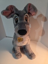 Lady and the Tramp TRAMP Plush 16" DISNEY STORE AUTHENTIC Stuffed Animal Dog Toy