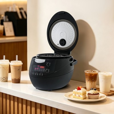 6L 900W Commercial Pearl Cooker Boba Pearl Making Machine for Milk Tea