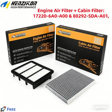 Cabin & Engine Air Filter Combo Set For Honda...
