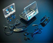 Sony WM-EX677 Clear Cover Walkman Cassette Player Serviced Working