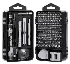 Screwdriver Set 115 in 1 precision Repair Tool Bits for Phone Laptop PC Watch