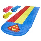 Superman Triple-Lane Water Slide + (3) Inflatable Boogie Boards