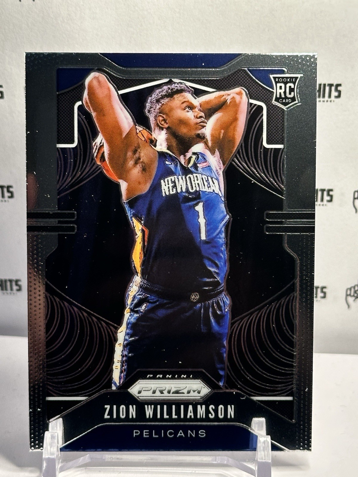 2019-20 Panini Prizm #248 Zion Williamson RC ROOKIE PELICANS Pack Fresh