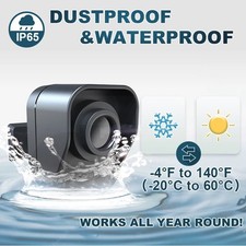 Wireless Driveway Alarm PIR Motion Sensor IP65 Outdoor 800m Range System