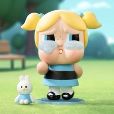 POP MART    Authentic CRYBABY x Powerpuff Girls Series Figures  BUBBLES 