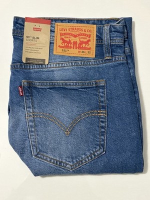 Levi s mens 511 Slim Fit Athletic Taper Jeans Size 36X32 **Brand New**