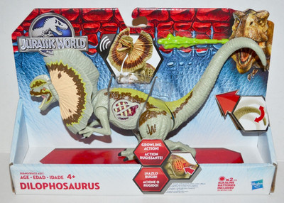 Jurassic World Park 2015  Growlers  Dilophosaurus Dinosaur Figure Toys NEW 