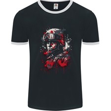 Una Maglietta Ringer Da Uomo Dei Marines Dell'Esercito Americano USA FotL