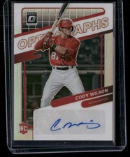 2022 Donruss Optic #OG-CW Cody Wilson Optigraphs