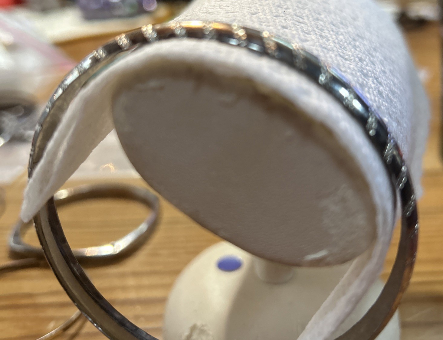 6 Silvertone Bracelets, Turtle, Rhinestone, Heart… - image 16