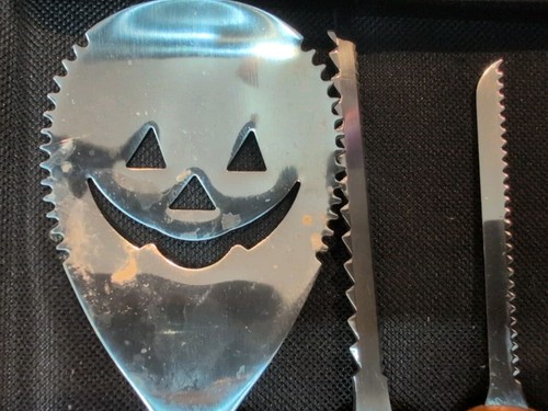 Jackolantern/Pumpkin Carving Ceramic/Pottery Tool Kit Tools&Halloween Templates - Picture 5 of 13