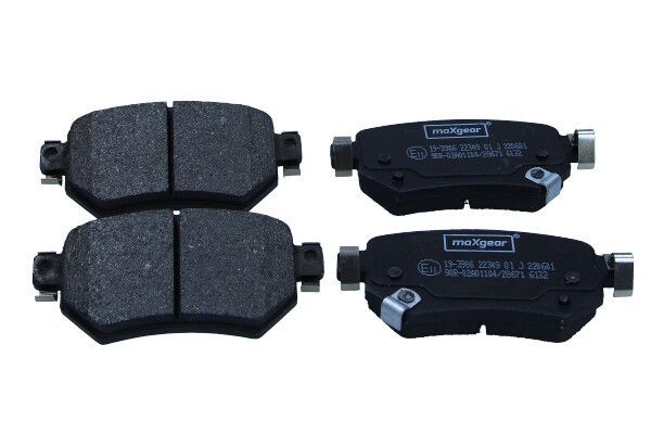 Plaquettes de frein MAXGEAR 19-3906 MAZDA GDYL2643Z finition premium haute friction