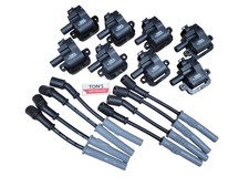 Tons Ignition Coil Gm Small Block Ls Ls1 Corvette Camaro 97-04 Msd Plug Wires K
