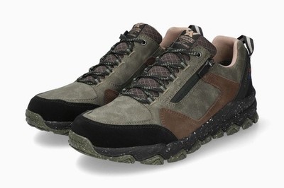 MEPHISTO ALLROUNDER HERREN WILDLEDERSCHUH WATERPROOF COMET-TEX BLACK KHAKI