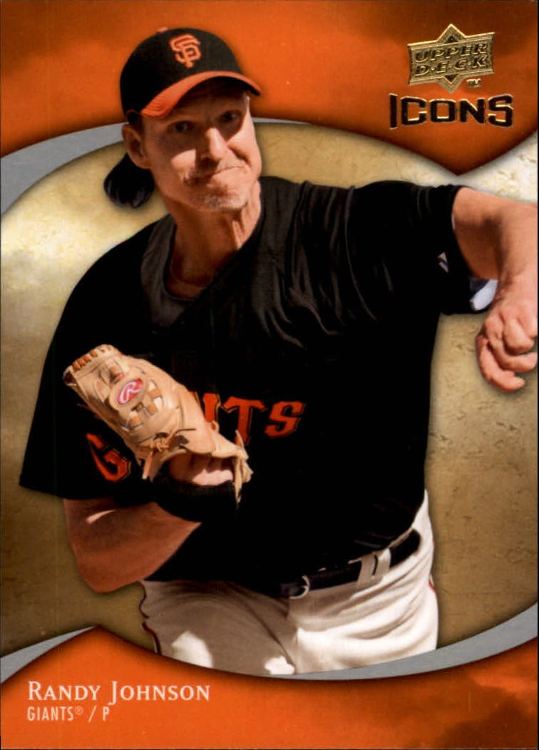 2009 Upper Deck Icons #84 Randy Johnson - BB