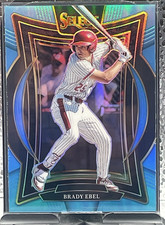 Panini 2025 Select Brady Ebel Phillies Concourse Light Blue Prizm /199 #22 RC