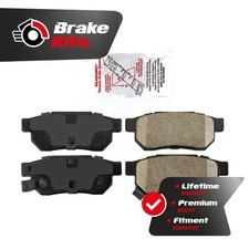 Rear Ceramic Disc Brake Pads For 2009-2014 Honda Fit 1992-2000 Civic