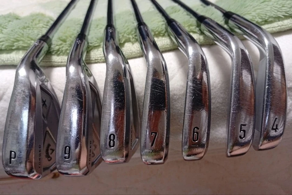 Callaway X FORGED 2013 Eisen #4-9, Pw (7 Schläger) / Dynamic Gold S200 / Flex: Stiff - Bild 3 von 4