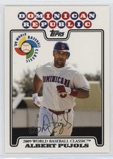 2008 Topps Update World Baseball Classic Preview Albert Pujols #WBC15 0s2m