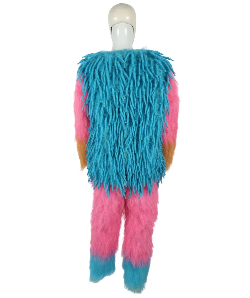 HPO Adulto Unisex Peludo Múltiples Monstruo Peludo Disfraz y Paquete Conjunto con Máscara Foto 4 de 4