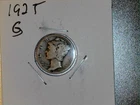 1925 Mercury Silver Dime  "Actual Coin Pictured Not Cleaned, Polished or Dipped"