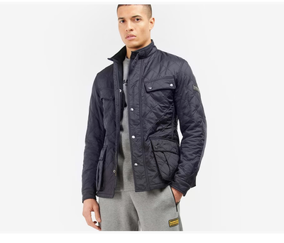 BARBOUR INTERNATIONAL TOURER ARIEL POLARQUILT JACKET MSRP$320