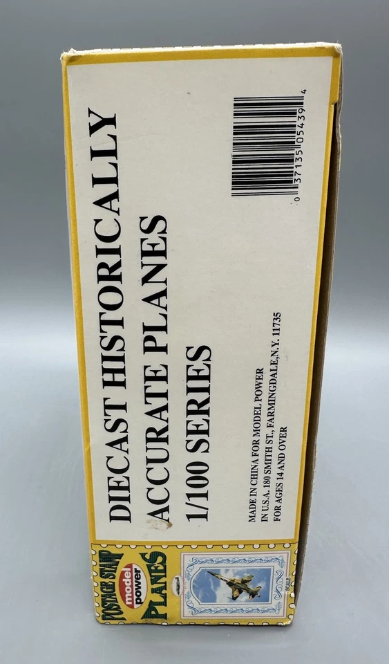 NIB Model Power Postage Stamp AirPlanes 5439 Aichi D3A1 Val Diecast W Stand - Image 2 of 4