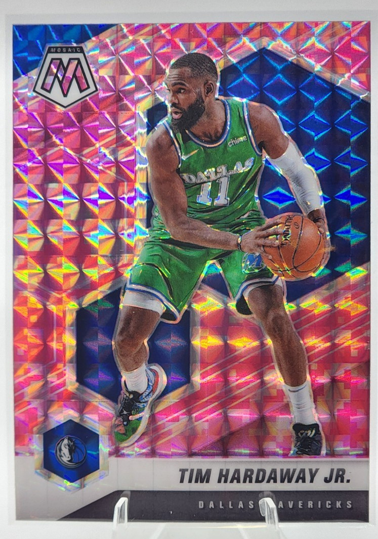2020-21 Mosaic Basketball - Tim Hardaway Jr. #130 Pink Camo - Dallas Mavericks