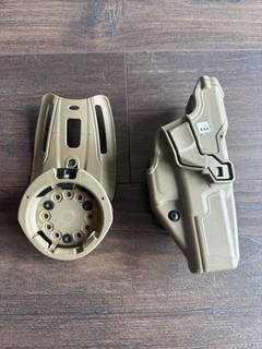 Radar 1957 G17 Holster With Belt Attachment | Tan | Right Handed|