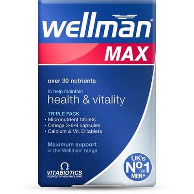 Wellman Max Multivitamin Capsules 84 Pack