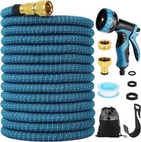 Gartenschlauch 100FT, Mit 3/4 Zoll Und 1/2 Zoll Fittings, 10