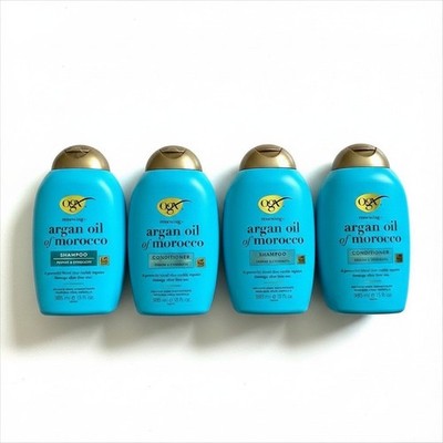 LOT 4 OGX Renewing Argan Oil of Morocco Shampoo + Conditioner