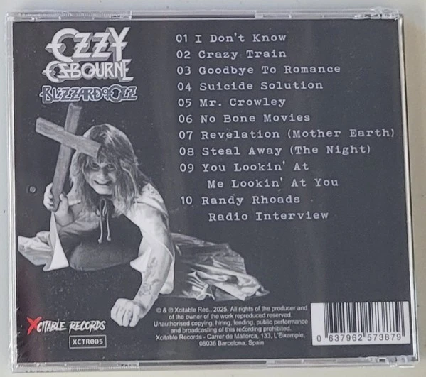 OZZY OSBOURNE – Blizzard of Ozz – Demos & Working Tracks (LIM.300 CD*SOUNDBOARD - Bild 2 von 2